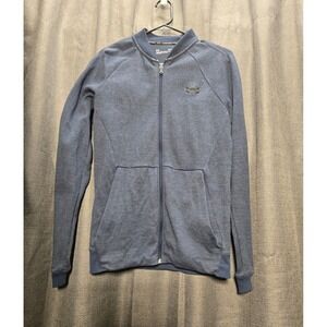 Under Armour‎ Full Zip Jacket Athletic Warm Up Fitted Blue SM